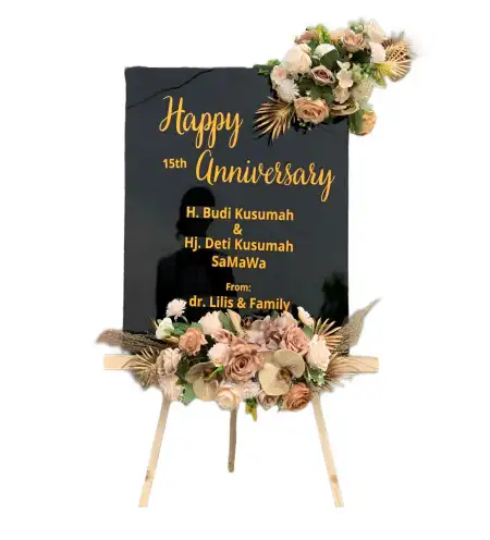 Papan Bunga Akrilik Sawuh